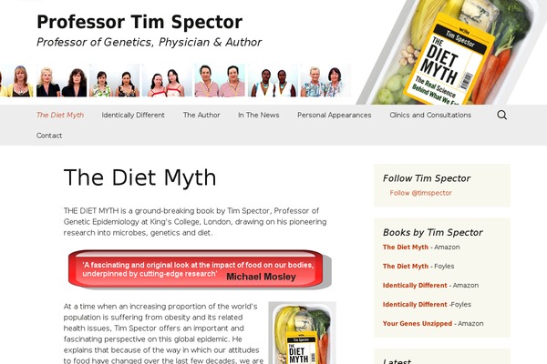 dietitian theme websites examples