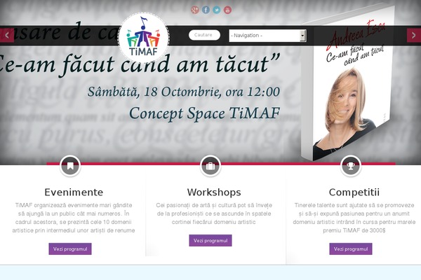 Site using Event Organiser plugin