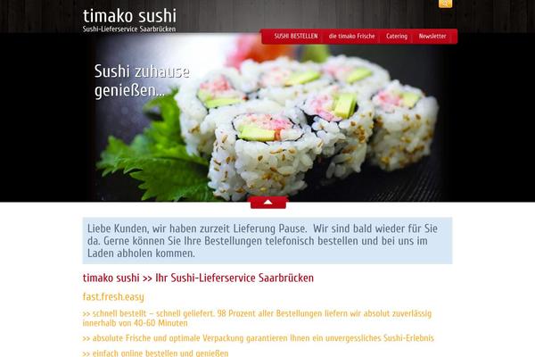 MyRestaurant theme site design template sample