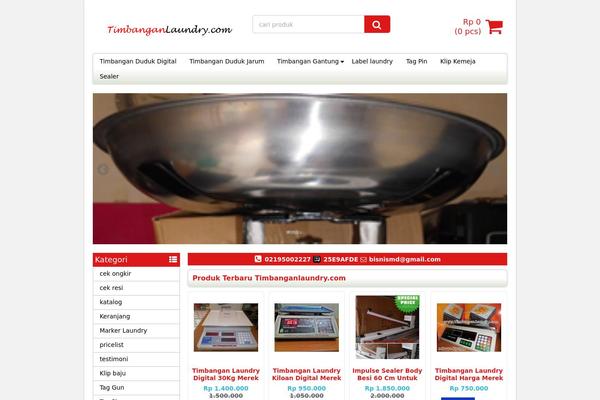 Wp-niaga theme site design template sample