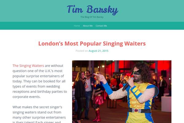 Kelly theme site design template sample