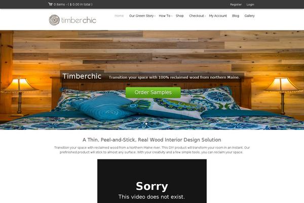 timberchic.com site used Salejunctiontheme_new