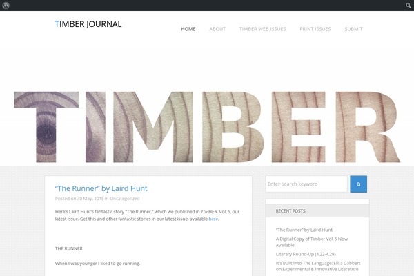 Camp theme site design template sample