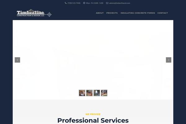 Structure theme site design template sample