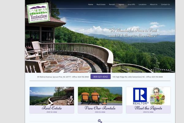 Vantage-child theme site design template sample