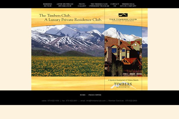 timbersclub.com site used Pfs-theme