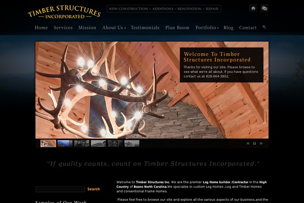 Prestige theme site design template sample