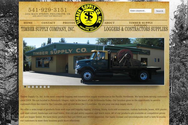 timbersupplyco.com site used Shopperpress