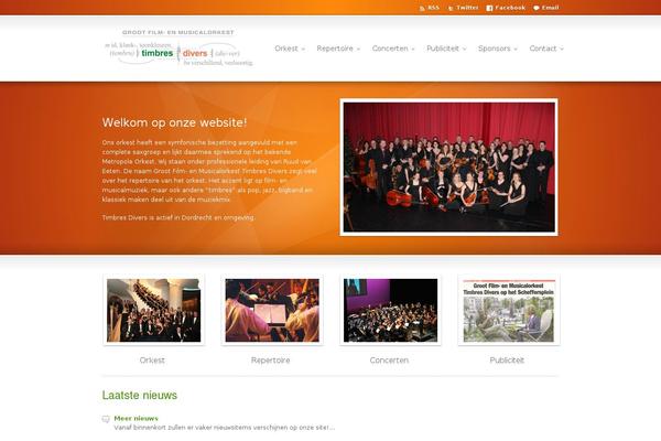 Sterling theme site design template sample