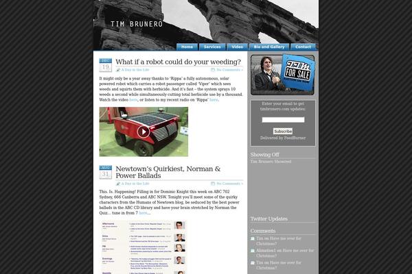 Glossyblue 1 4 theme site design template sample