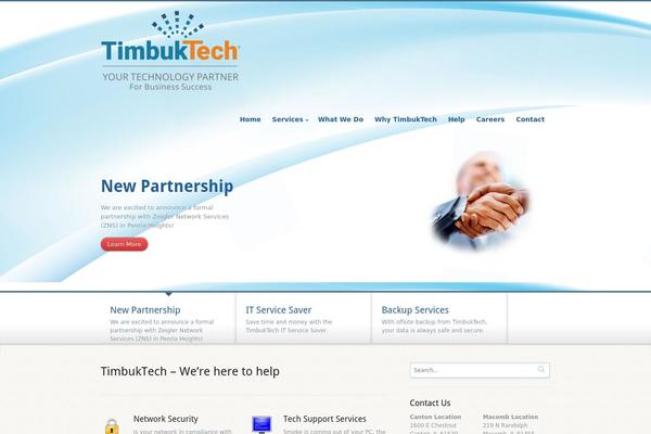 Biznizz theme site design template sample