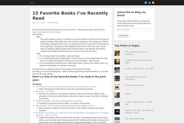Standard theme site design template sample