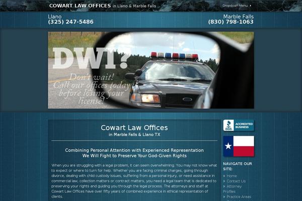 timcowartlawoffice.com site used Tim_1.0