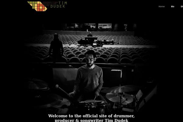 NeoBeat theme site design template sample