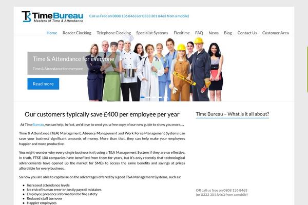 Spacious theme site design template sample