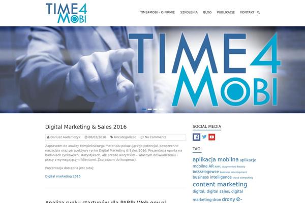 Esteem theme site design template sample