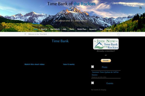Montezuma theme site design template sample