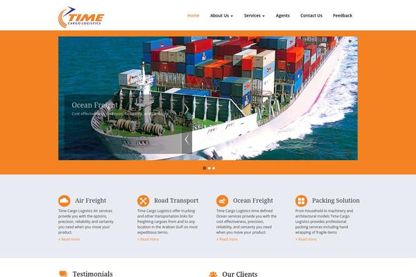 Biznez Lite theme site design template sample