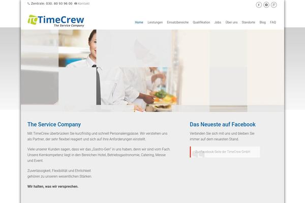 Coruscate theme site design template sample