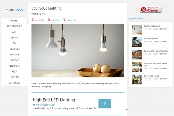 Official theme site design template sample