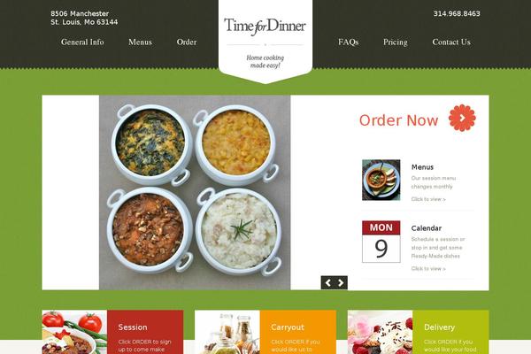 timefordinner.com site used Theme47529