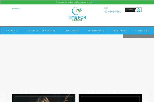 timeforhealth.ca site used Vegpoint