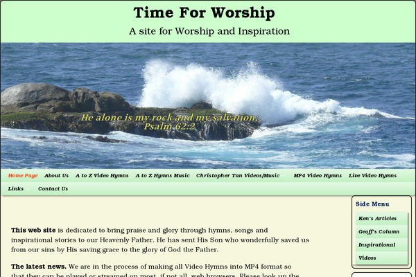 Site using WORDPRESS VIDEO GALLERY plugin