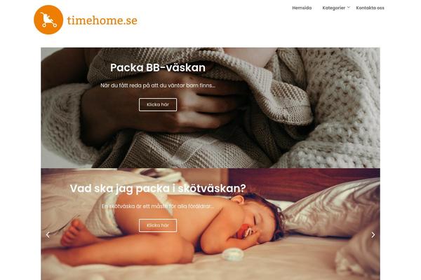 Influencers-blog theme site design template sample
