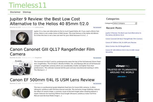 Clear Line theme site design template sample