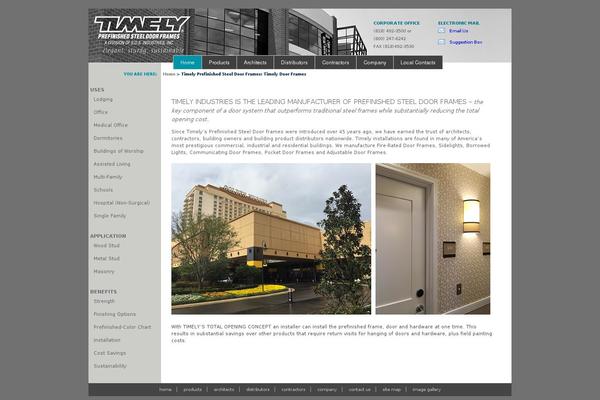 timelyframes.com site used Altra
