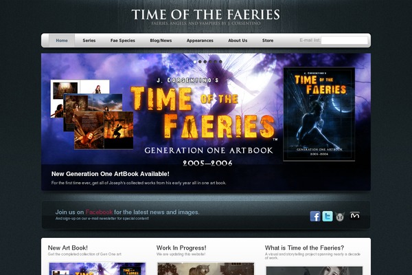 timeofthefaeries.com site used Bluewood