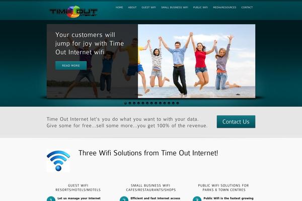 inFocus theme site design template sample