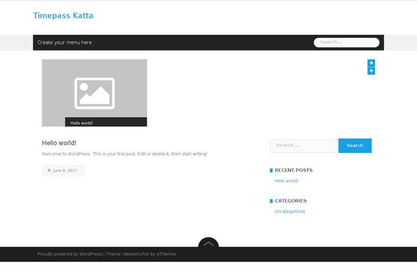 Olsen Light theme site design template sample