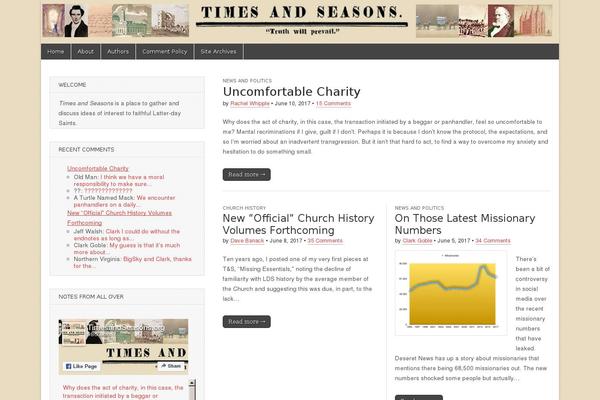 Site using Better-recent-comments plugin