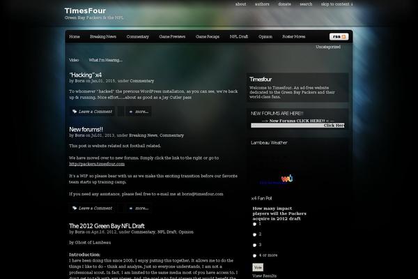 Site using Democracy plugin