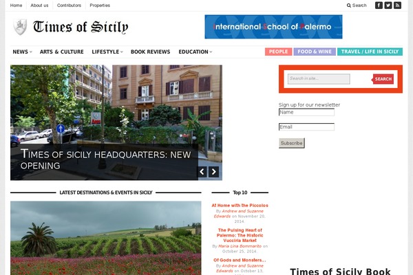 Site using Gabfire Widget Pack plugin
