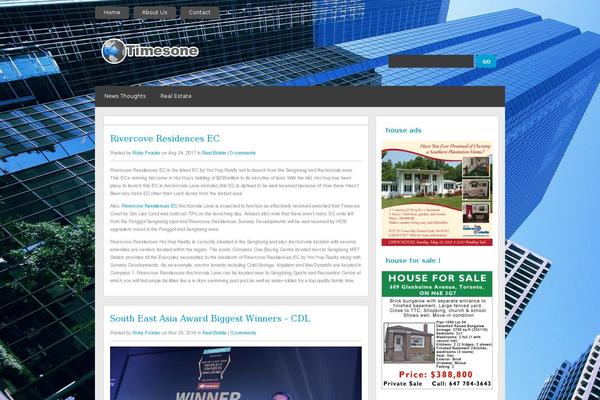Quadro theme site design template sample
