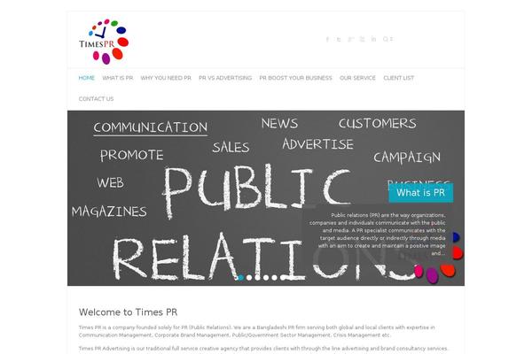 Attitude theme site design template sample