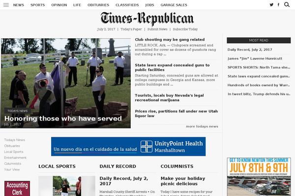 Corev2 theme site design template sample