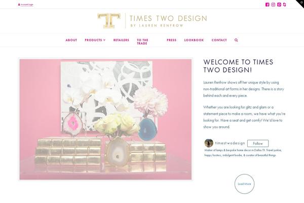 timestwodesign.com site used Timestwodesign