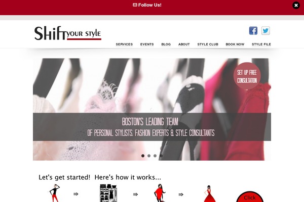 Site using Easy Heads Up Bar plugin