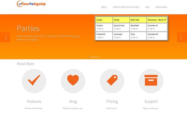 Hestia-pro theme site design template sample
