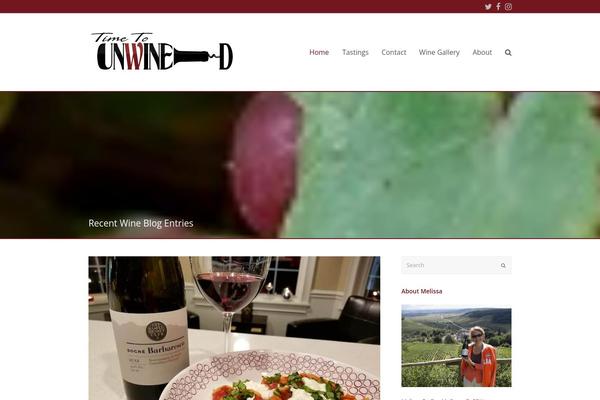 Total theme site design template sample