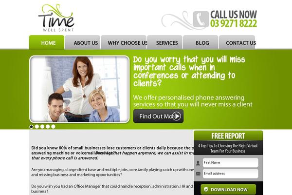 Site using WP-Testimonials plugin