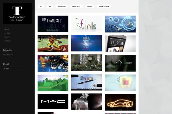 timfrancisco.com site used Showcase