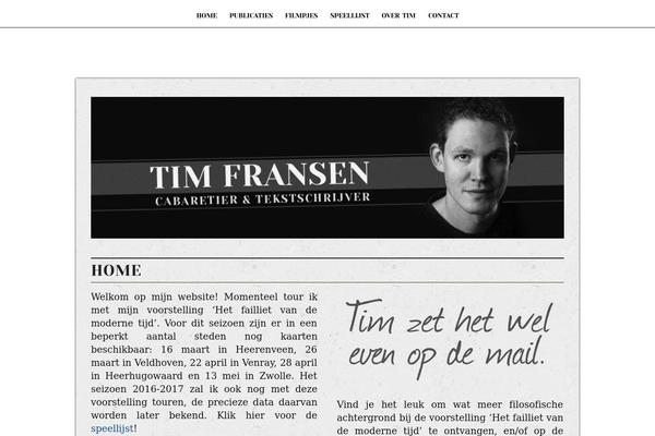 Semperfi theme site design template sample