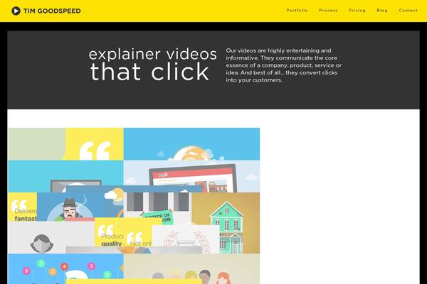 timgoodspeed.com site used Redfolio
