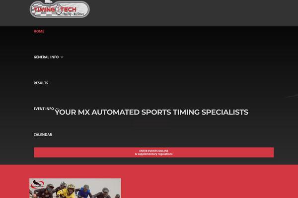 Impreza Child theme site design template sample