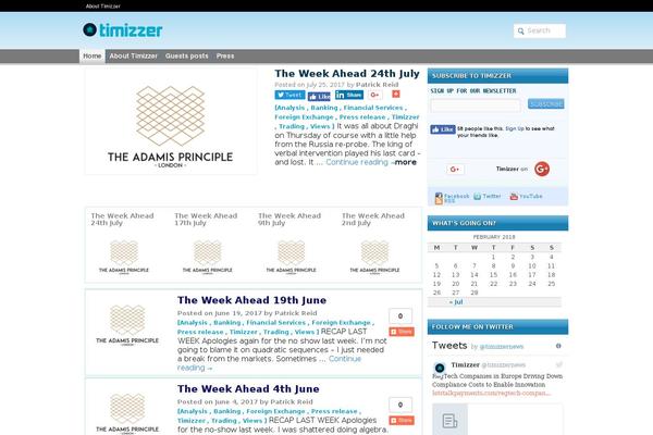 Site using FT Calendar plugin