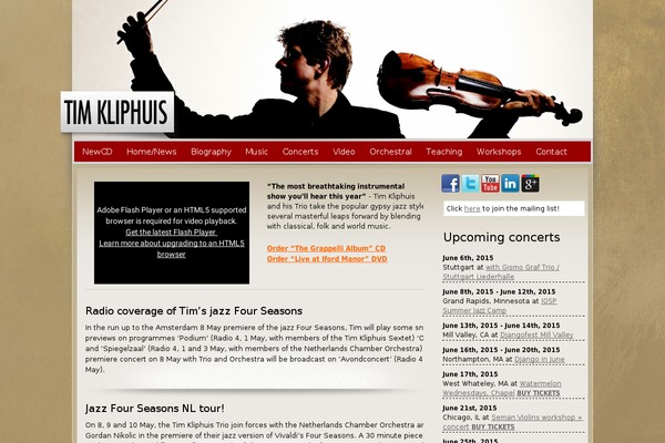 Site using Header Image Slider plugin